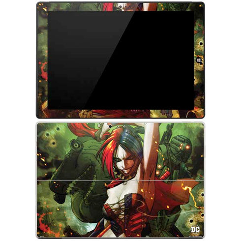 DC Comics Harley Quinn Suicide Squad Vol 1 Cover New 52 Surface Pro 3 Skin